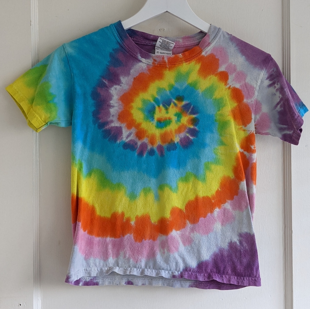 Tie Dye Boys Short Sleeve